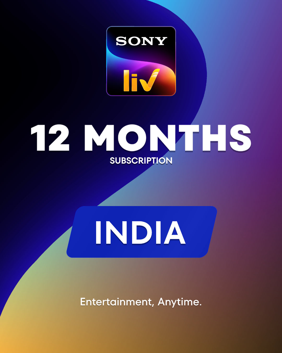 Sony LIV 1-Jahres-Abonnement
