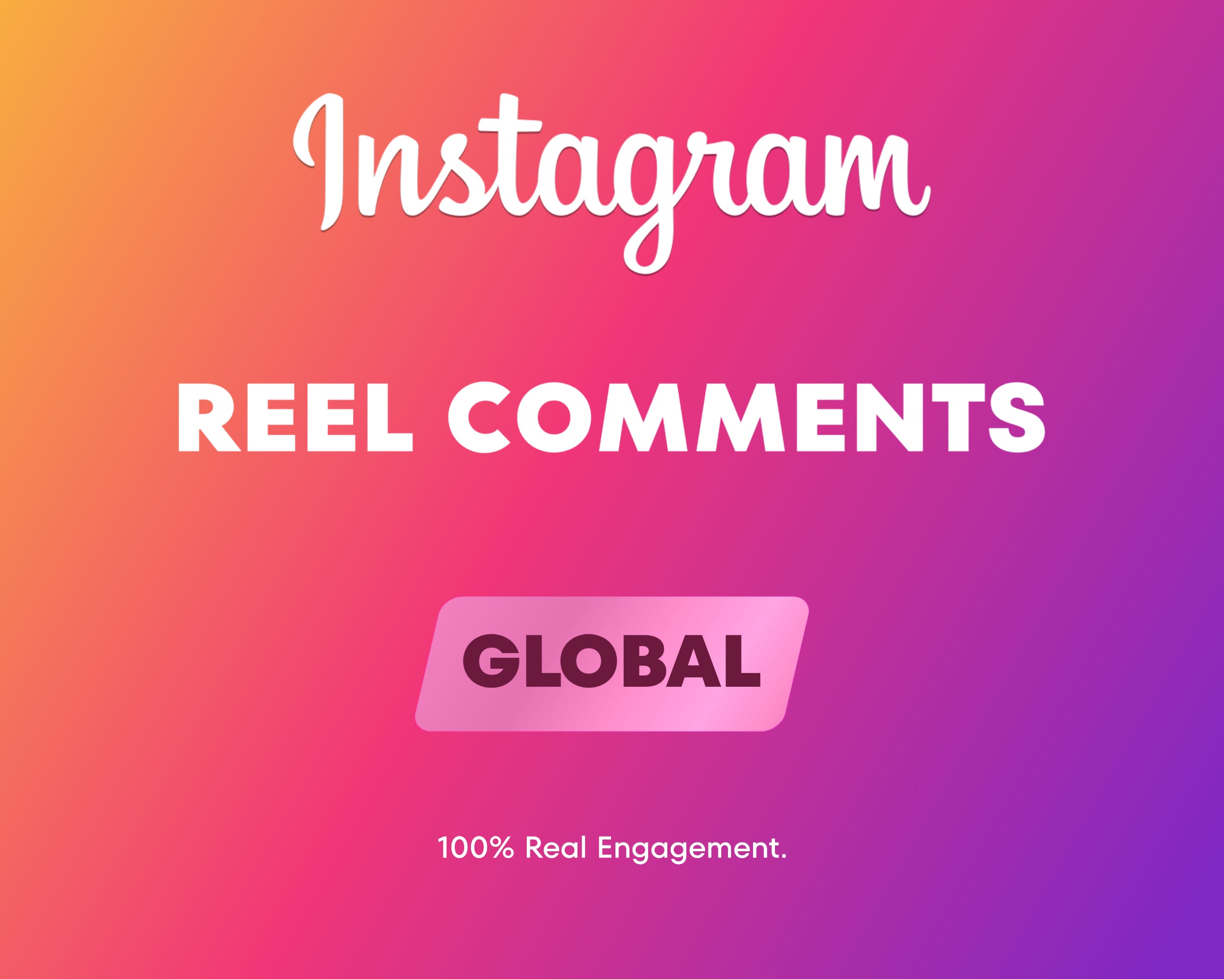 Instagram Reel Comments (Global)