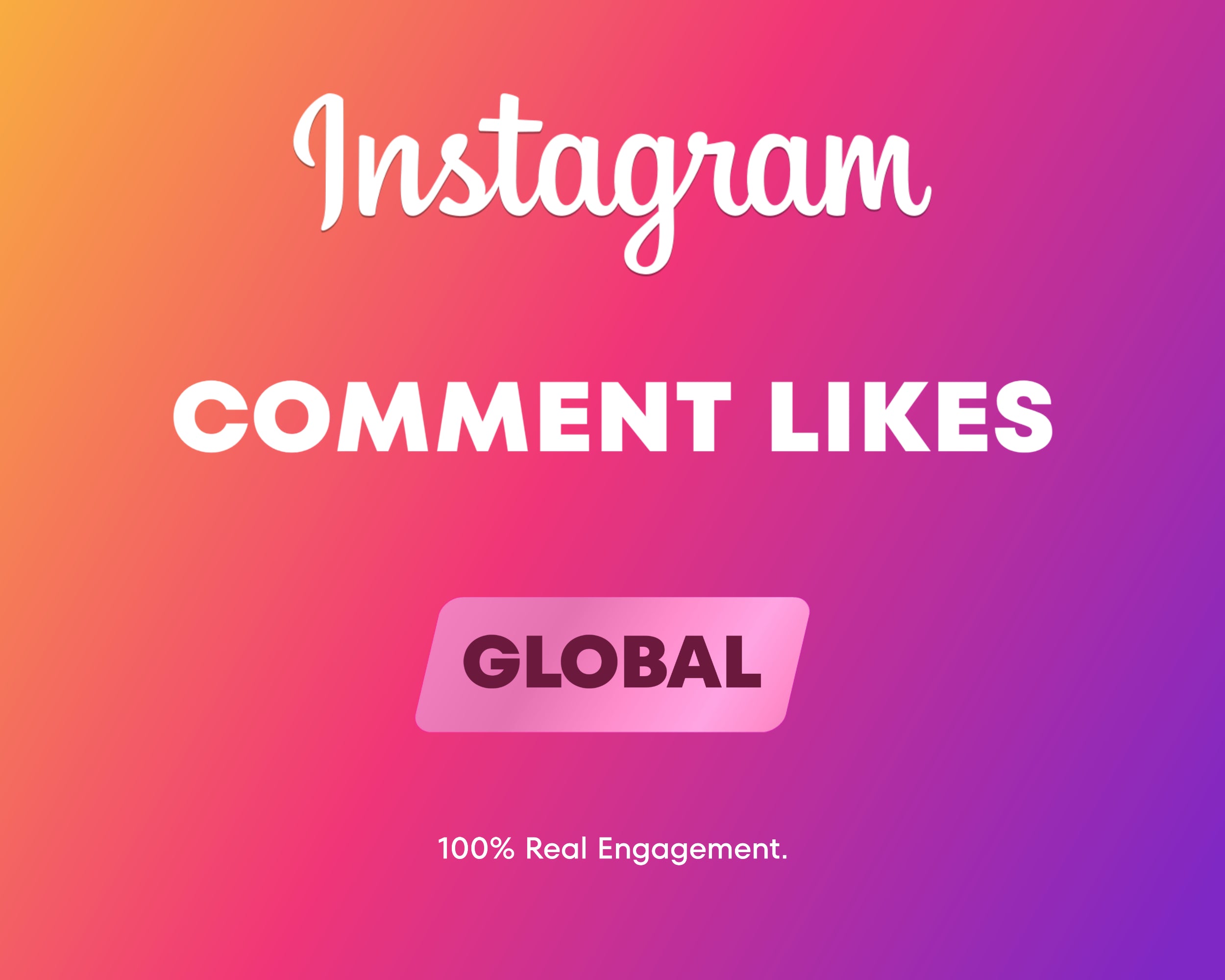 Instagram Comment Likes (Global)