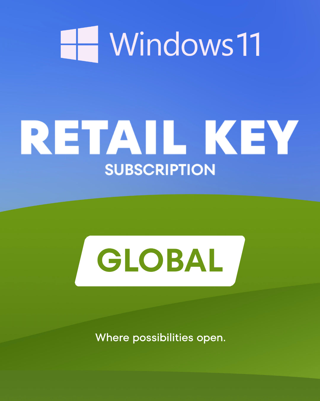 Windows 11 Pro Lifetime - (Global) - Retail Key