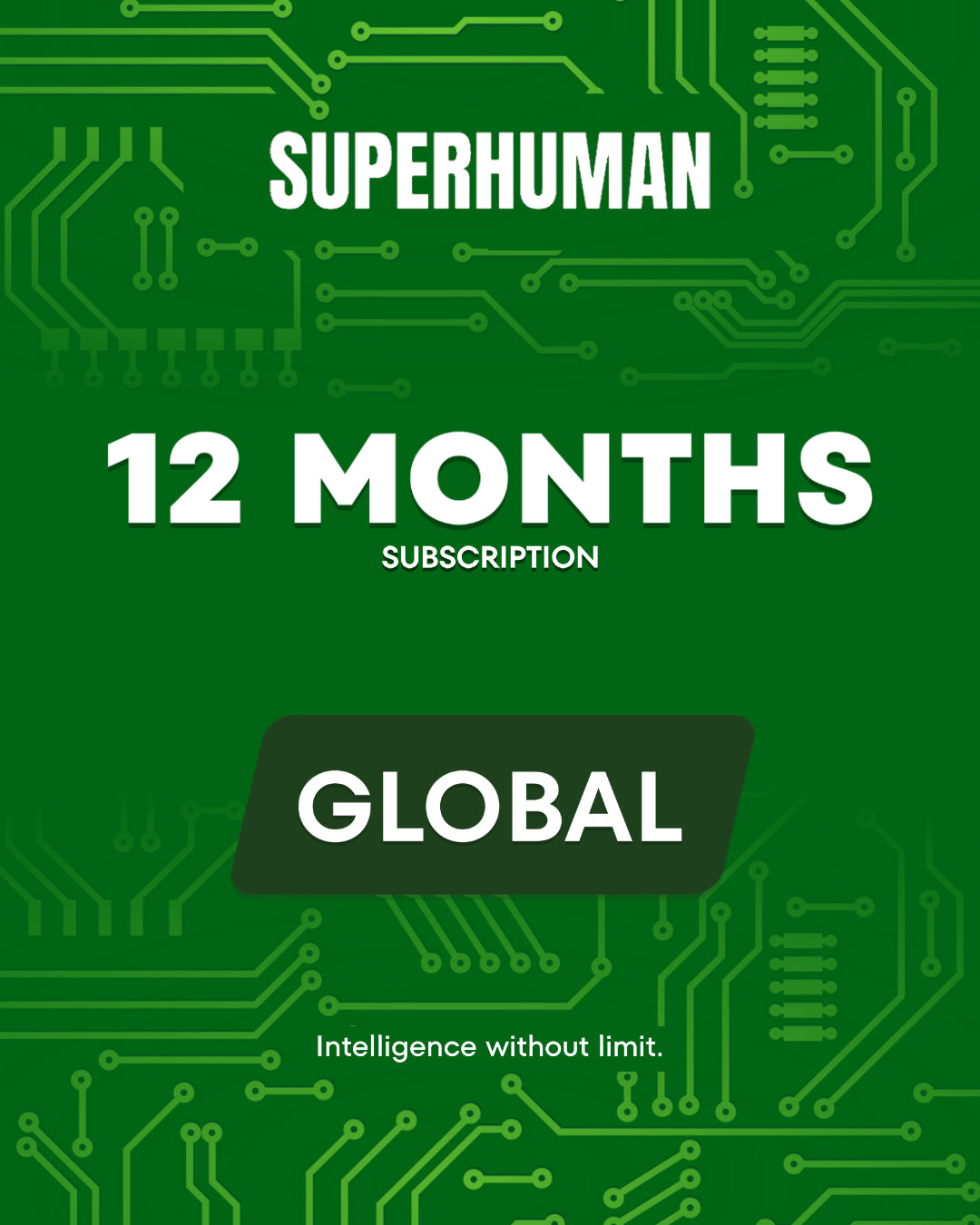 Superhuman Starter Plan 12 Months (Global) - Key
