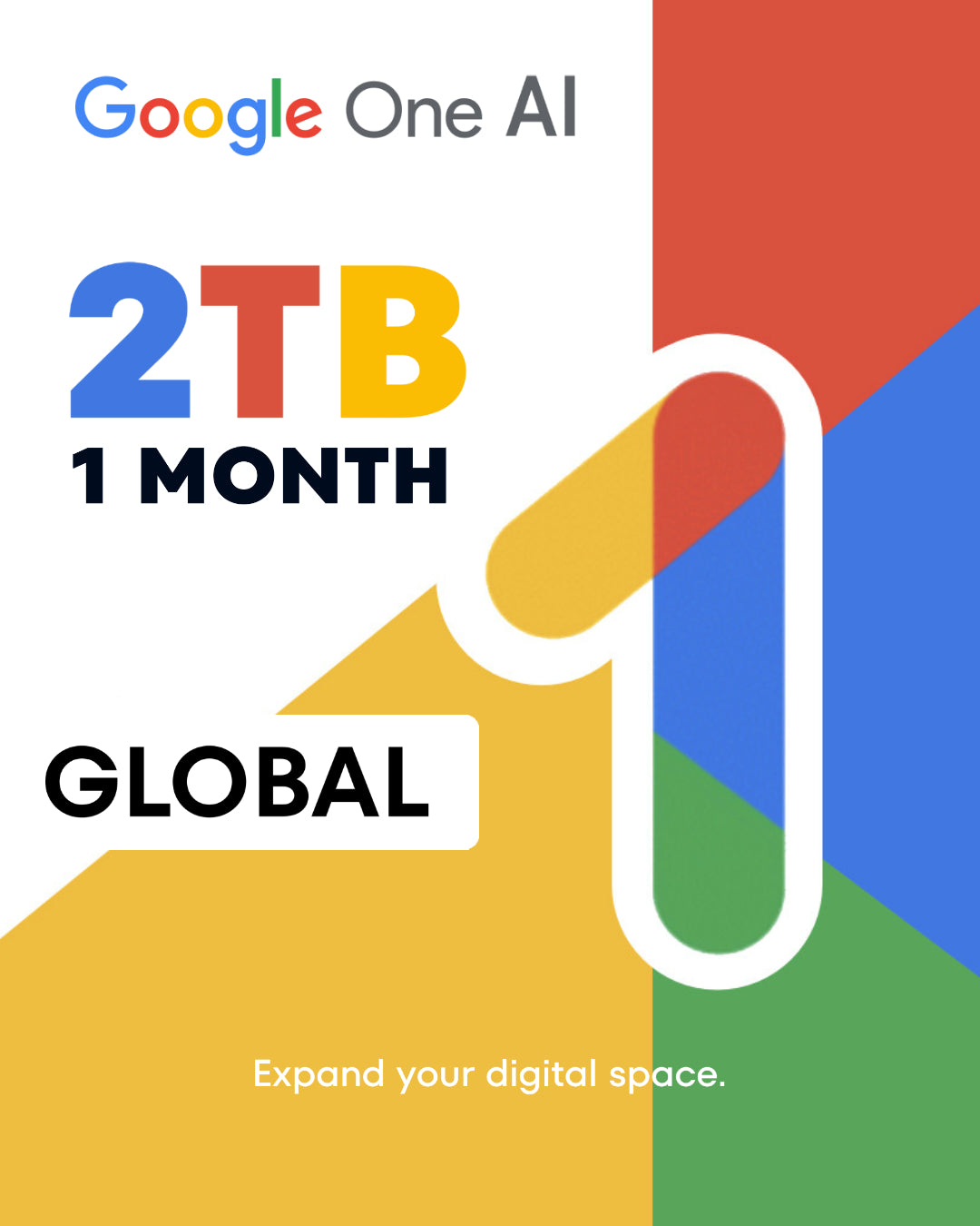 Google One Ai ( Gemini ) 1 Months (Global) - Account