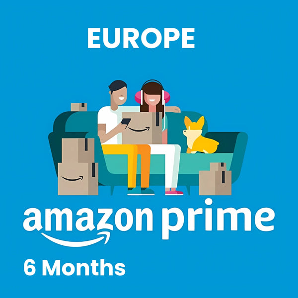 Amazon Prime 6 Months - Europe