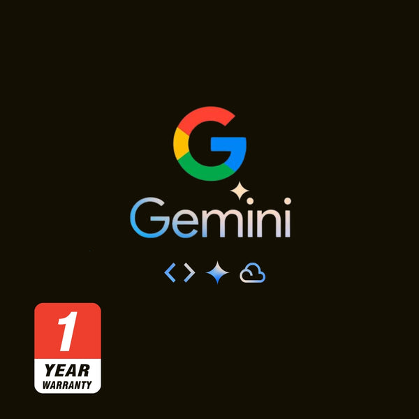 Gemini AI + Google One 1 Year